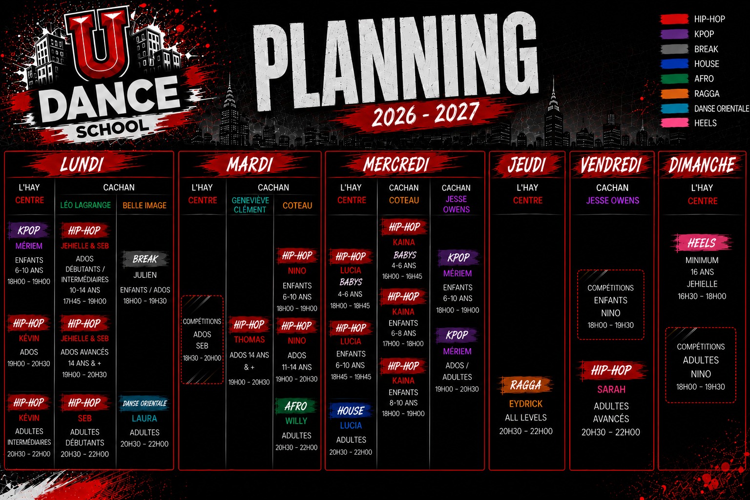 PLANNING 2026/2027